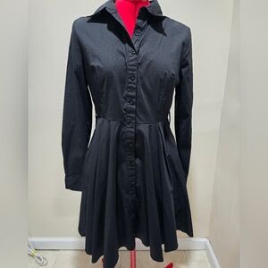 Fashion Nova Black Long Sleeve Dress